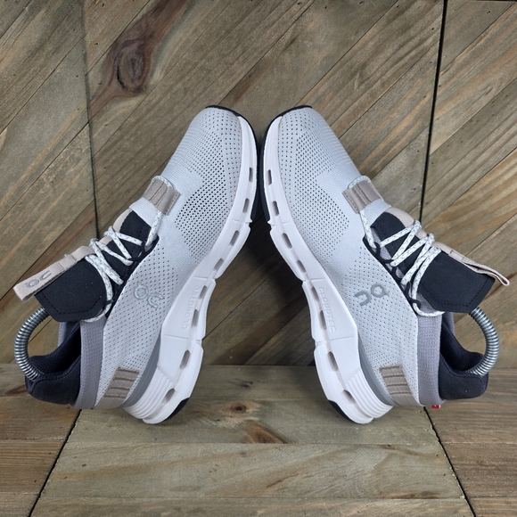 On Running Cloudnova Womens Athletic Running Shoes Size 7 White Sand Cloudtec. - Picture 6 of 11